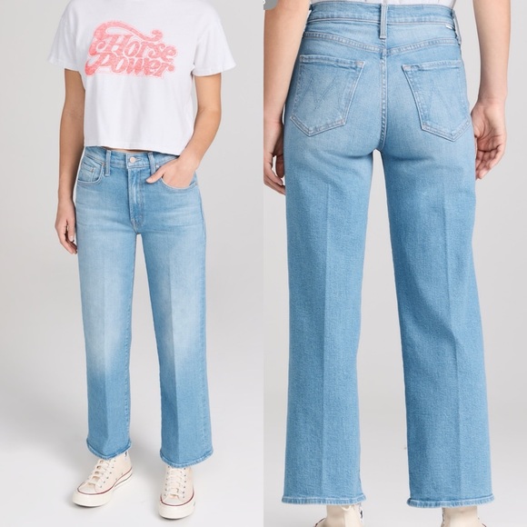 NWT Mother The Rambler Zip Ankle Jeans Going Dutch - Picture 2 of 5